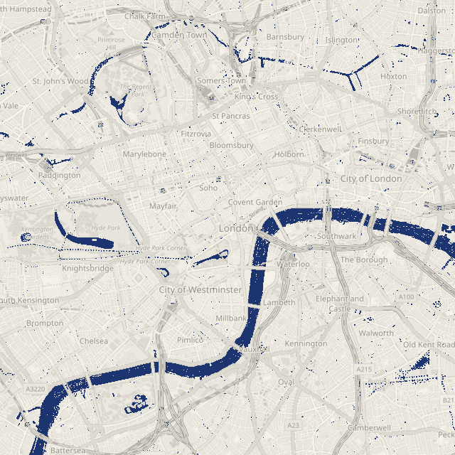 Central London map